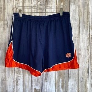 Nike Auburn Tigers Youth Large Blue Orange Athletic Shorts Boys L NCAA